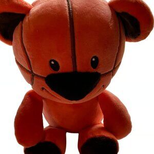 Basketball Orange Bear Stuffed Animal Plush Toy
